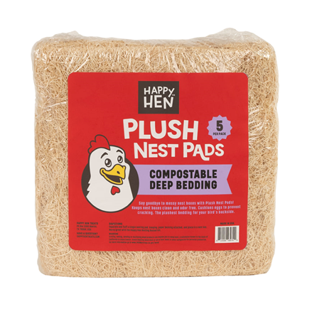 Happy Hen Plush Nesting Pads 5 Count
