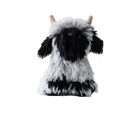 Tall Tails Highland Sheep with Squeaker Dog Toy