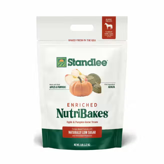 Standlee NutriBakes Apple and Pumpkin Horse Treats 5 lb