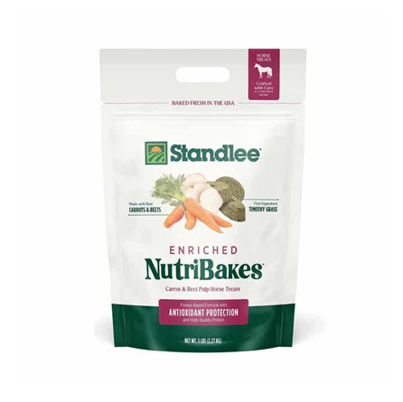 Standlee NutriBakes Carrot and Beet Pulp Horse Treats 5 lb