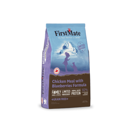 First Mate Grain Free Chicken Meal with Blueberries Cat Food 3.96 lb