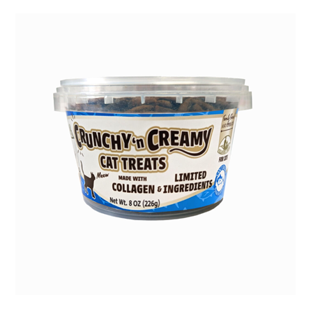 Fieldcrest Farms Nothing to Hide Collagen Tuna Cat Treats 8 oz tub