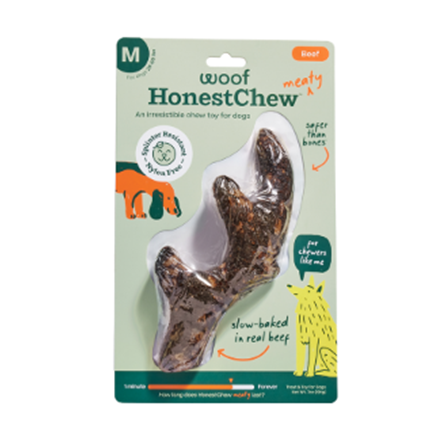 Woof HonestChew Meaty Antler Dog Chew Medium