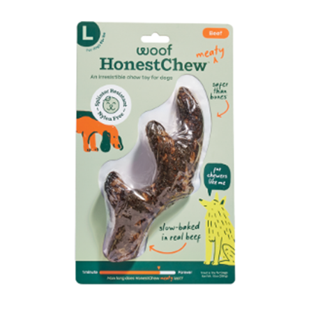 Woof HonestChew Meaty Antler Dog Chew Large