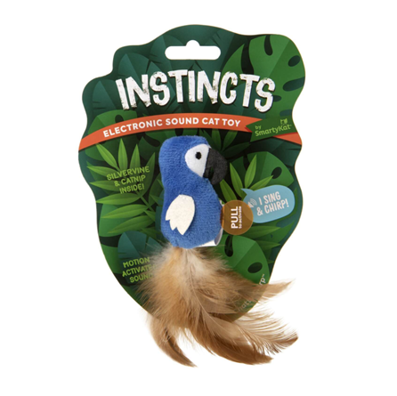 Smartykat Instincts Chatty Chirp Catnip Cat Toy