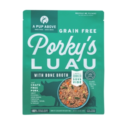 A Pup Above Frozen Grain Free Porky's Luau Dog Food 3 lb