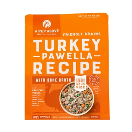A Pup Above Frozen Grain Friendly Turkey Pawella Dog Food 3 lb