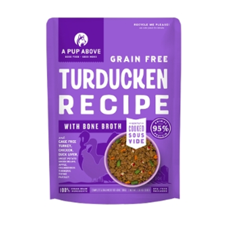 A Pup Above Frozen Grain Free Turducken Dog Food 3 lb