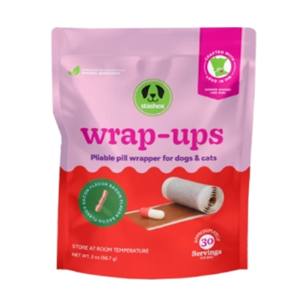 Stashios Wrap-ups Bacon Flavor Pill Wrapper 2 oz