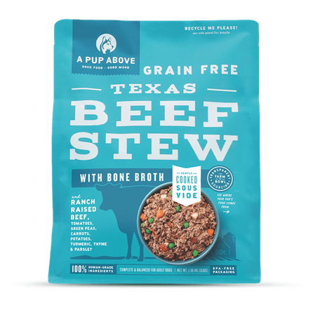 A Pup Above Grain Free Texas Beef Stew 1 lb