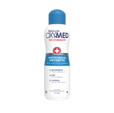 Tropiclean Oxymed Antifungal and Antiseptic Dog Shampoo 20 oz