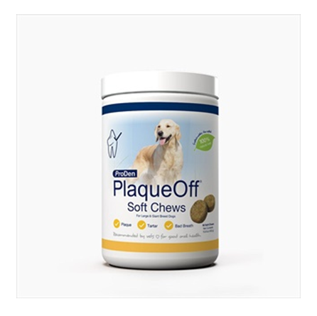 Pro Den PlaqueOff Dental Chews Large Breed Dogs 90 count