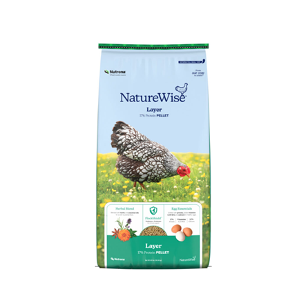 Nutrena NatureWise Layer 17% Pellets 40 lb