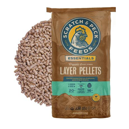 Scratch and Peck Essentials Organic Layer Pellet 35 lb