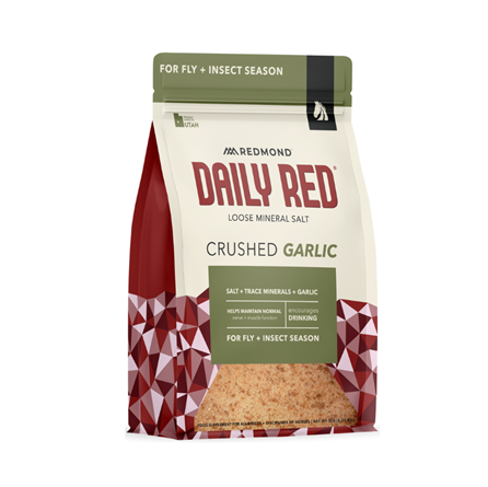 Redmond Daily Red Crushed Garlic-Mineral Supplement for Horses 5 lb