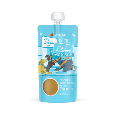 Weruva Dogs in the Kitchen Chicken and Sweet Potato Gravy Meal Topper for dogs 7 oz