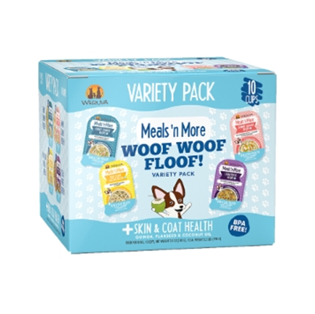 Weruva Meals and More Woof Woof Floof Variety Dog Food 10 pack