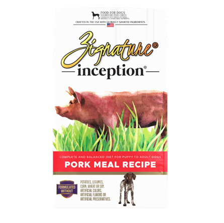Zignature Inception Pork Meal Dog Food 4 lb