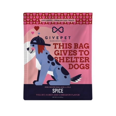 GivePet Soft-Baked Spice Dog Treats 6 oz