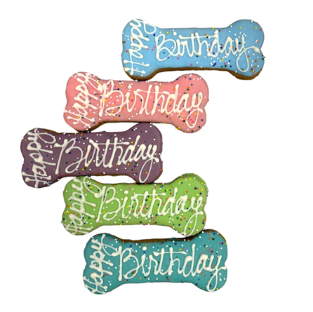 Paws Gourmet Bakery Happy Birthday Bones Dog Treats