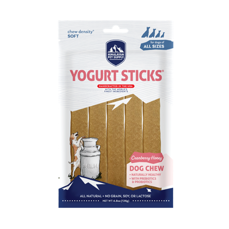 Himalayan Cranberry Honey Yogurt Sticks Dog Chew 4.8 oz