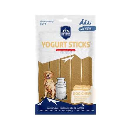Himalayan Peanut Butter Yogurt Sticks dog Chew 4.8 oz