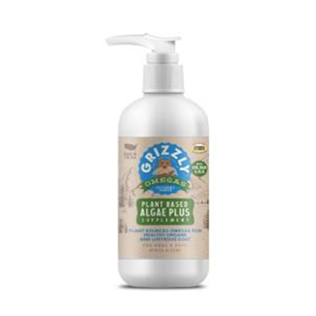 Grizzly Algae Plus Dog and Cat Supplement 8 oz