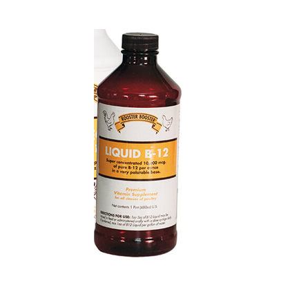 TDL Rooster Booster Liquid B-12 Vitamin Supplement Multi-Species 16 oz
