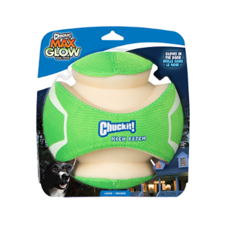 Chuckit Max Glow Kick Fetch Dog Toy Large