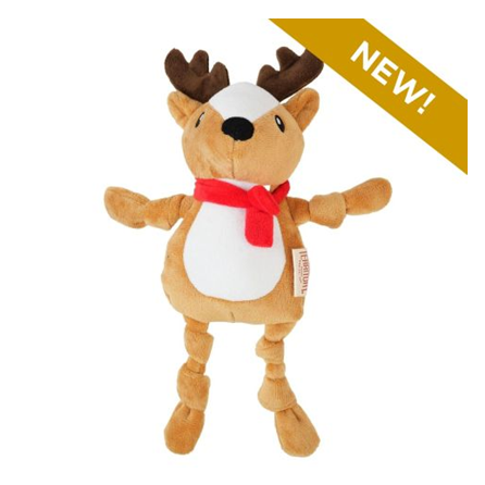 Territory Holiday Reindeer Knotted Dog Toy