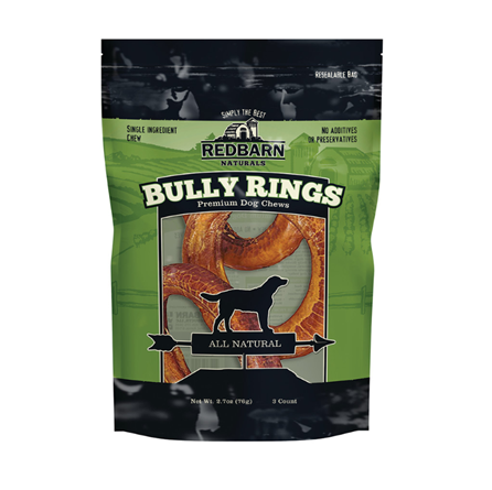 Redbarn Bully Rings Dog Chew 3 pack