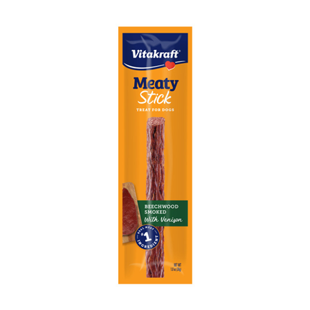 Vitakraft Meaty Sticks Venison Dog Treat 1 oz