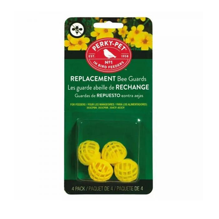 Perky Pet Replacement Bee Guards 4 pack
