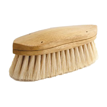Desert Equestrian Legends White Tampico Charger Brush 8 1/4"