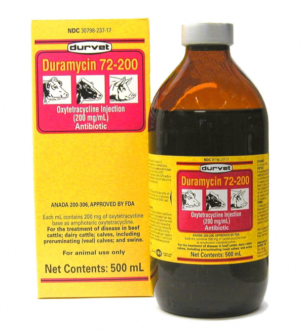 DEPARTMENT - DU DURAMYCIN 72-200 100ml